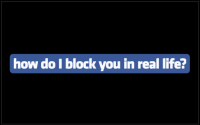 Facebook block